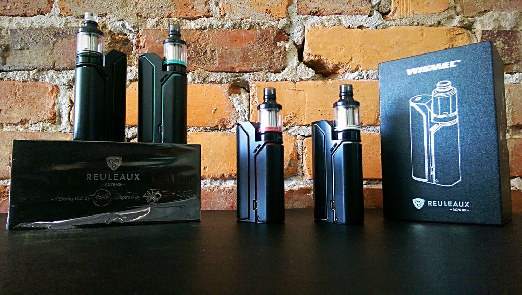 atomizedinc's tweet image. The new RX75 kit now available at Atomized!! 75W with TC and sub ohm Amor tank included!!