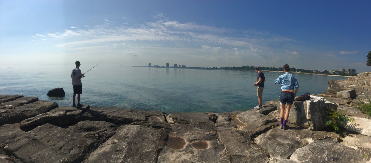 Fishin for gobies at the point