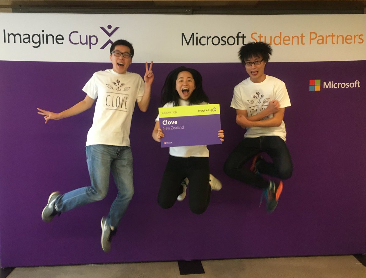 Clove_Food's tweet photo. Team clove ready for takeoff at @MSFTImagine! 🚀  #ImagineCup #nzrepresent https://t.co/DDQ6i4HRtF