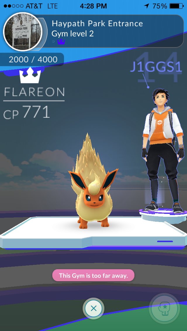 J1GGS_'s tweet image. Took control of my first gym 👌@TeamMysticPGO