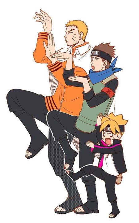 Naruto5651's tweet image. The knuckle headed blood line 😂🍃