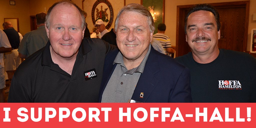 HoffaHall2016's tweet photo. #Teamsters: We need you on our side. RT if you're standing with #Hoffa2016. https://t.co/UwxqA6Slm2
