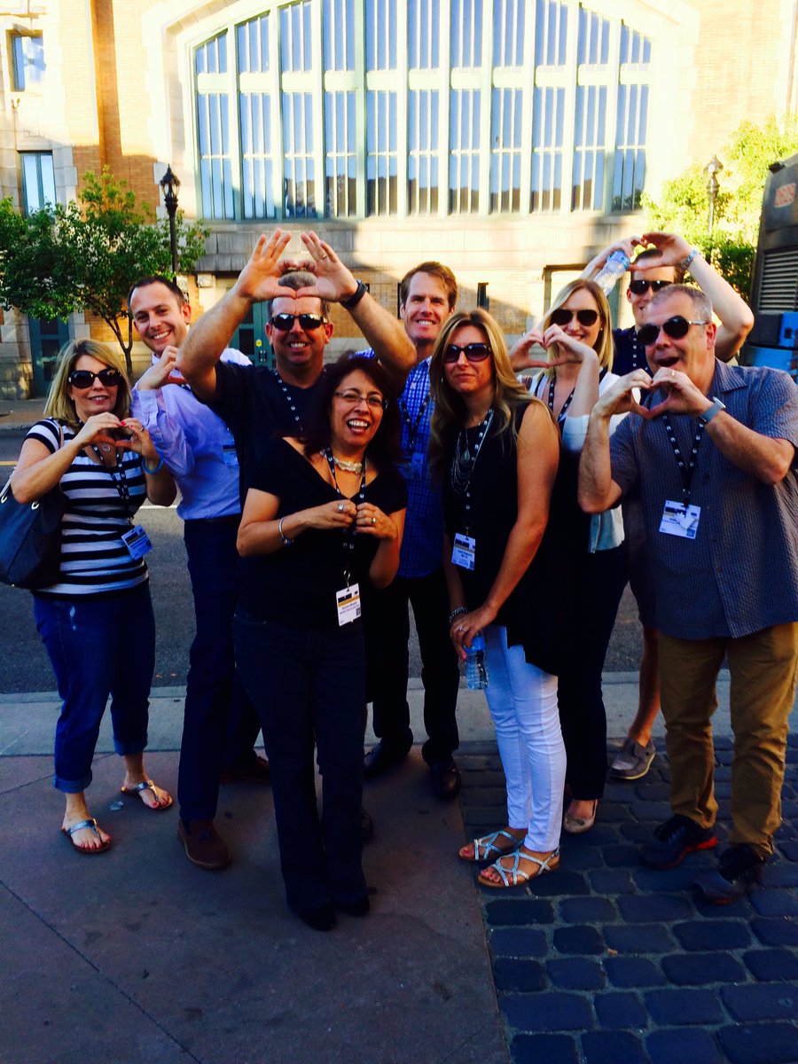 Donovanhenson's tweet photo. #CLEConnect16 Team 3B with big Hearts of Hilton at clue 2 https://t.co/W2aDT2h63y