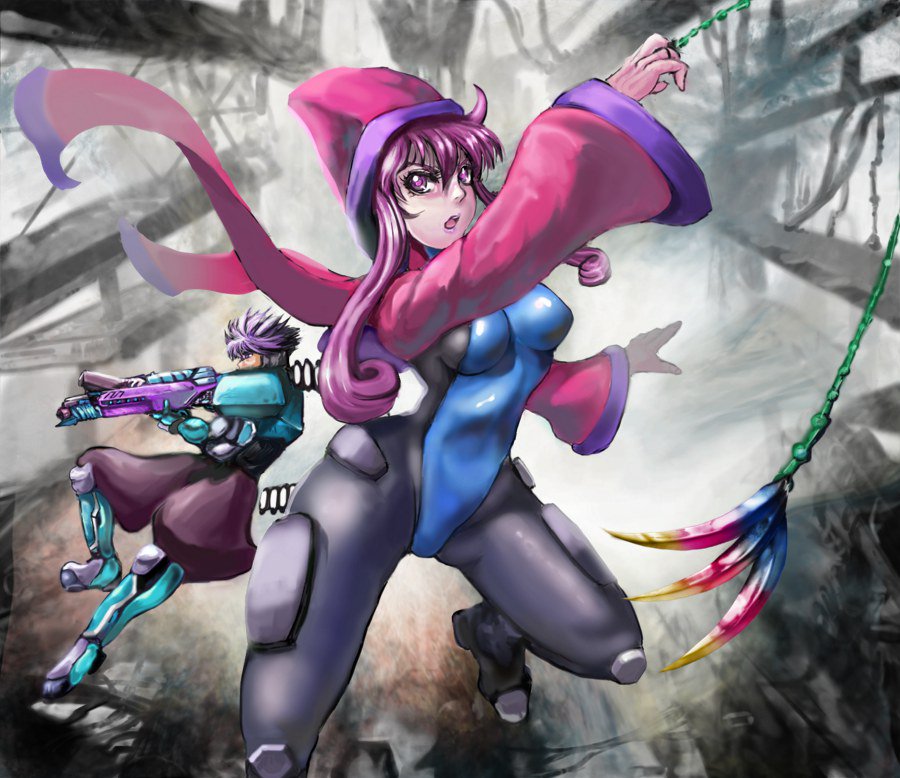 238tanaka's tweet photo. ウェブもしくはSteamでできるフリーMMO2DACT,Starbreakのファンアートを描いてみた。春くらいからちまちまプレイしてた。ちなみに使用ツールはKrita。#Starbreak #Krita https://t.co/2ptd8BUW3o