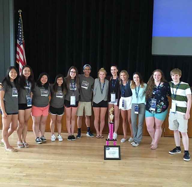 pahspub's tweet photo. Congrats to J. P. Stevens and our yearbook staff for tying for best in show at Gettysburg Camp! Hard work pays off!! https://t.co/V2yjIMI4R8