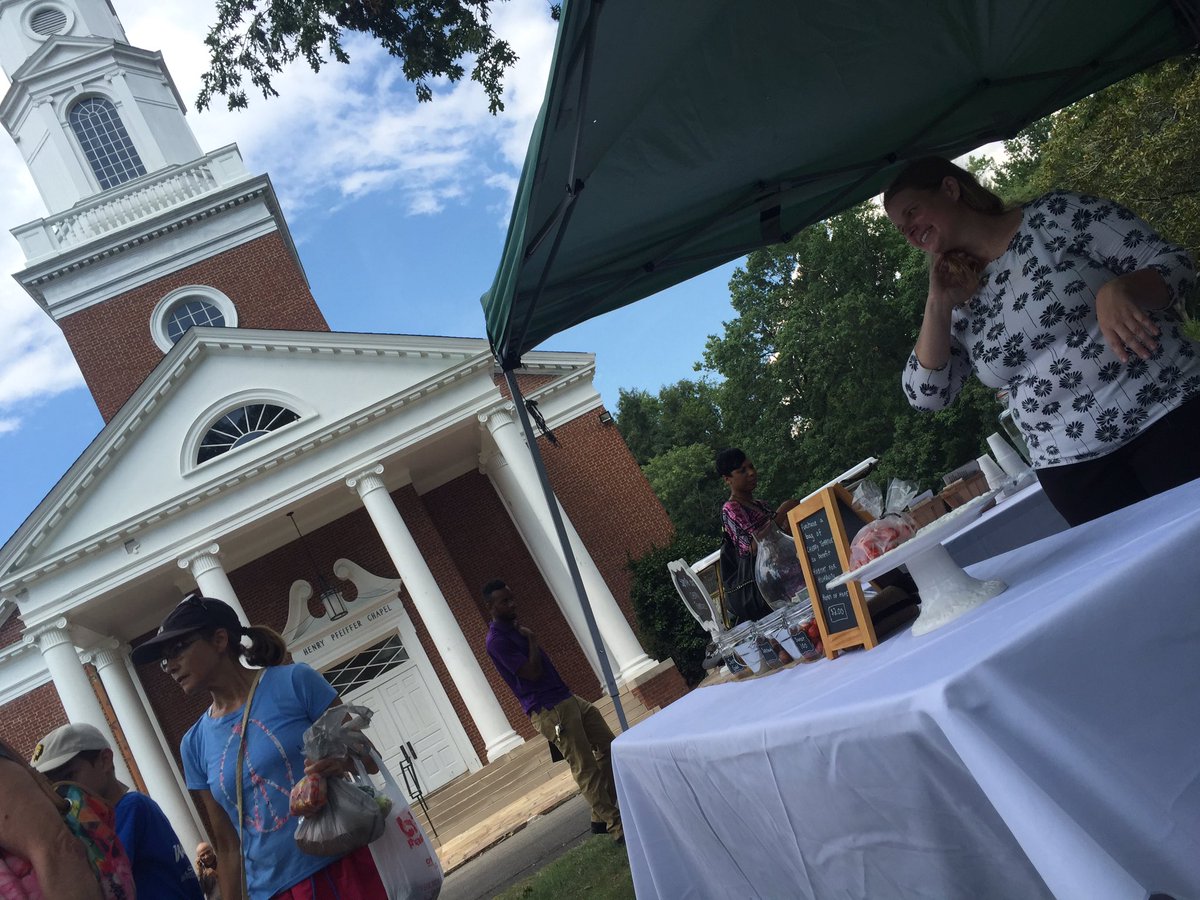 Pfeiffer1885's tweet photo. Thanks to everyone who participated in the inaugural Village Market! Join us Tuesday's 3-6:30pm #PfeifferIsCommunity https://t.co/jCQZ8ZX7j9