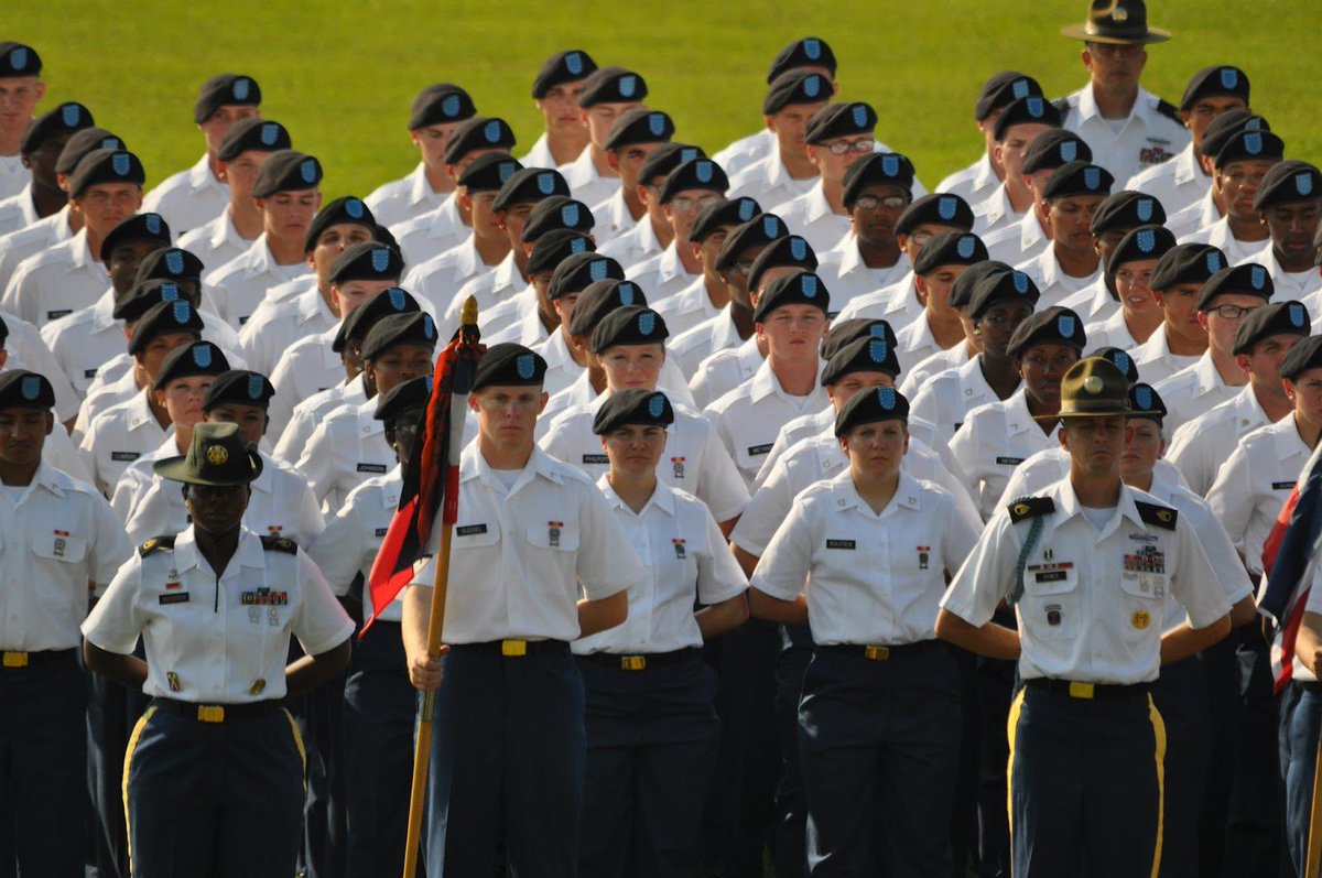 UnderSecArmy's tweet photo. #TuesdayMotivation - Nobody #GetsAfterIt like Basic Training grads #FiredUp to join the #VarsityTeam! https://t.co/456RXNIP82