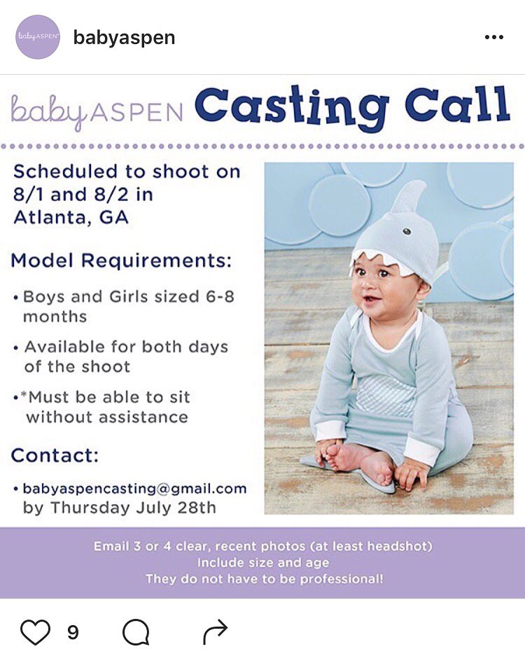 lostut's tweet image. Check out this casting call...that's my baby bro!! #firstphotoshoot #babyaspen #bstutler