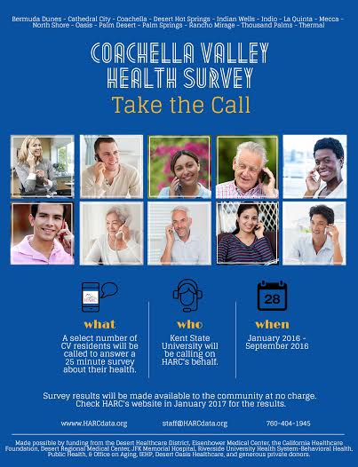 HARCdata's tweet photo. Coachella Valley Health Survey - Take the Call!
#harcdata #takethecall
https://t.co/Vb2LK6nbUU https://t.co/FKQfLQZJuy