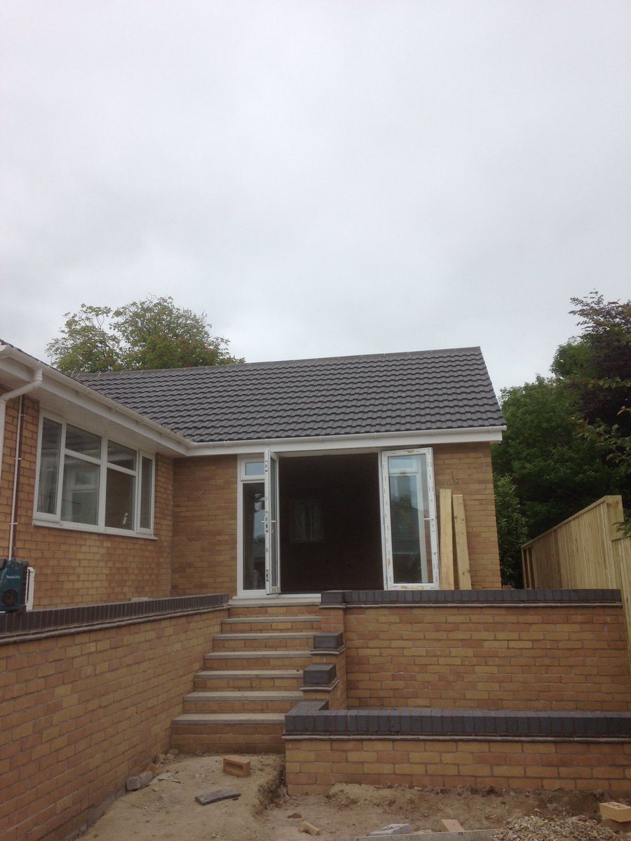 MpBuilding's tweet photo. We've transformed this tired old bungalow with a kitchen extension https://t.co/Sm17SAetaR