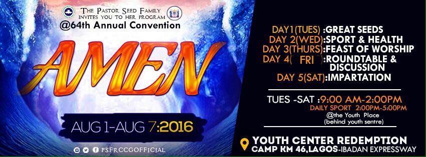SeedEffectt's tweet photo. You are blessed in the land and in the city @LekeAdeboye @PSFRCCGofficial @RCCGworldwide #Amen #seedeffect https://t.co/i3DgYr5j13