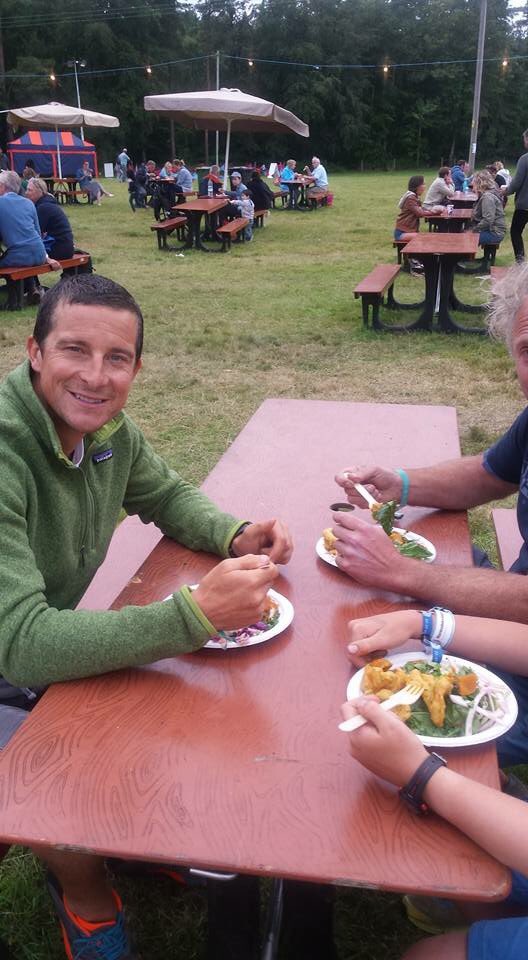 devonstreetfood's tweet image. @BearGrylls enjoying @FreshFreshrootz! You can enjoy it too this weekend at @devonstreetfood #festival #Devon #food