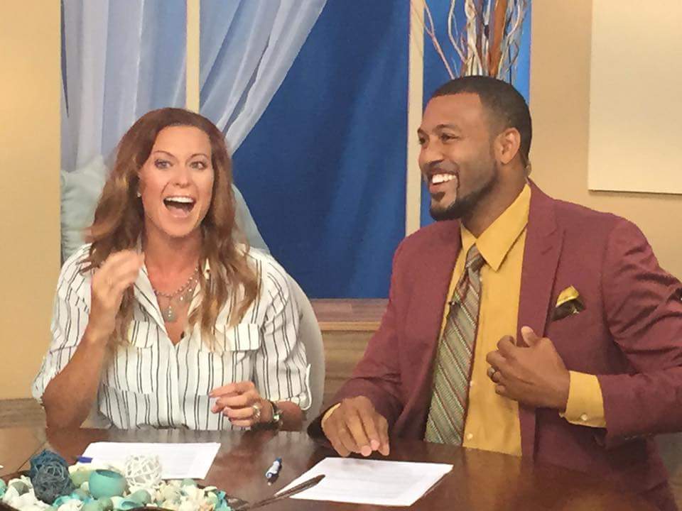 BrookeBennett's tweet photo. If only @MClayton83NYG & I could act like we were havin fun..
Awesome morning w/ friends #Studio10Live @10NewsWTSP https://t.co/LQQThs2eFN