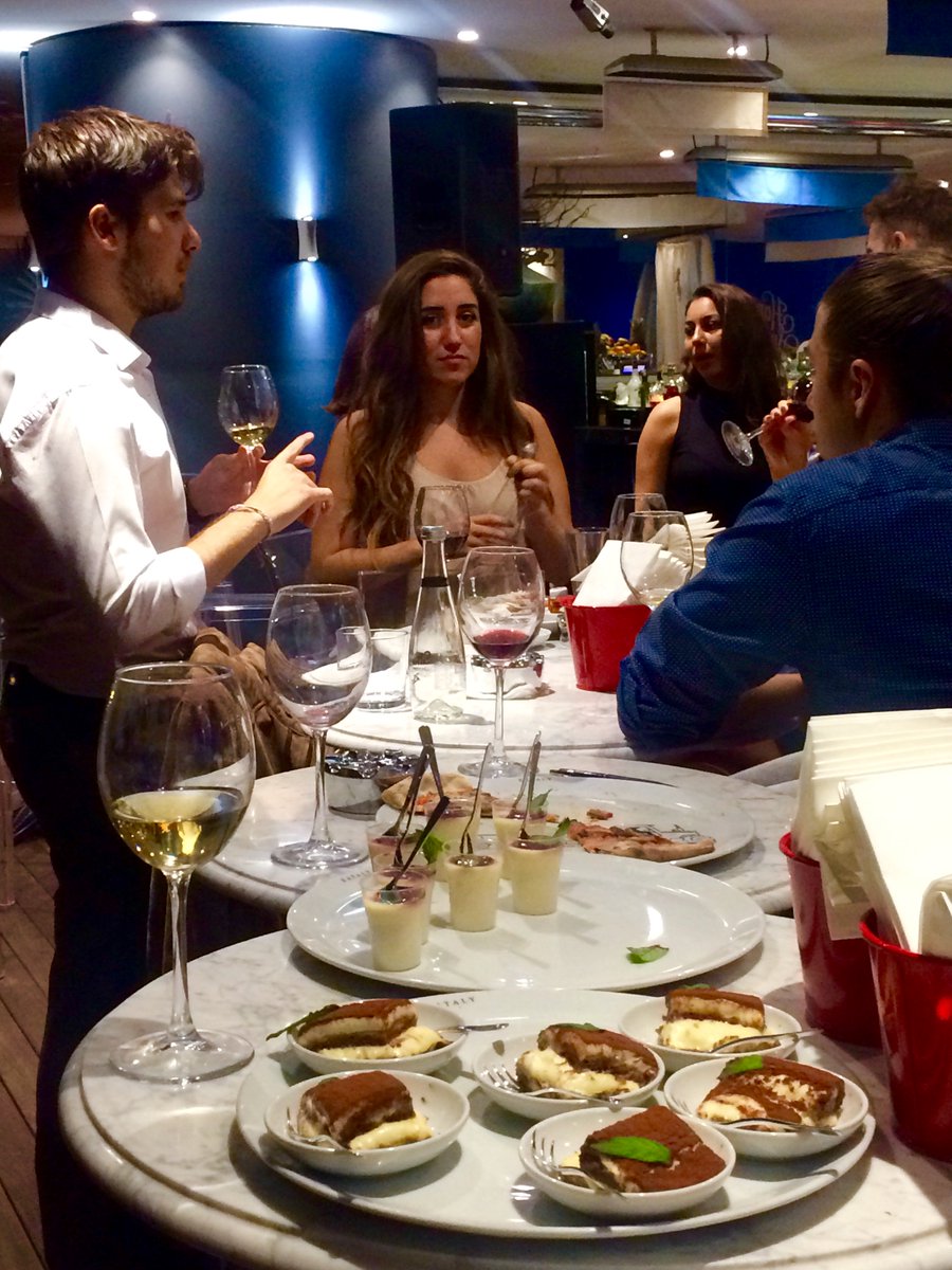 AlwaysEmory's tweet image. One last pic from our event - #emoryalumni catching up late into the night! Our wine &amp;amp; dessert were delicious, too!