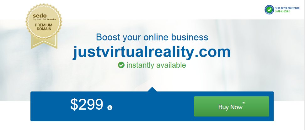 LucidDomains's tweet photo. https://t.co/MrqtZNNkQ9 Great #Brand for your #VR only #Blog, #Forum or #Studio? #VirtualReality #VRForum #VRNews https://t.co/8CuLAklGAi