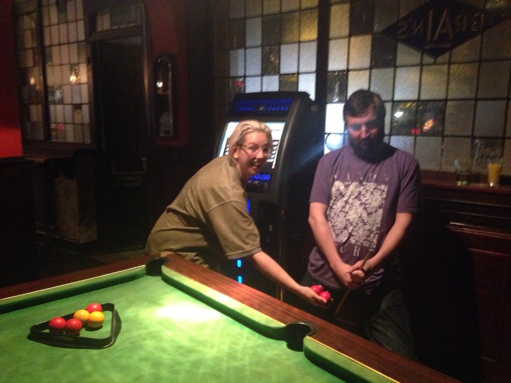 constantslimmer's tweet photo. The things we do on a Tuesday in the golden cross pub @int_monologue @rennpoet https://t.co/6olfW38lVg