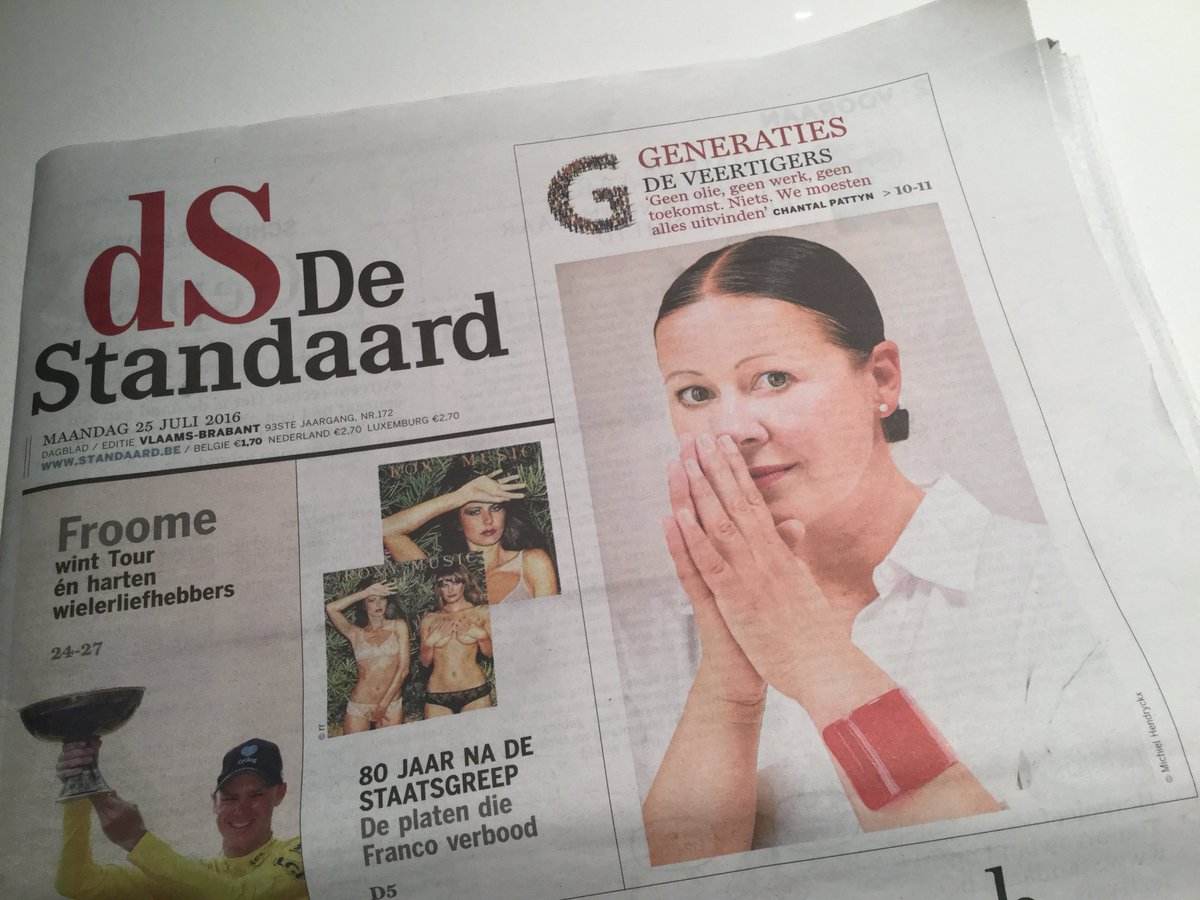 Het verdient respect hoe hard sommigen #cultuur opnieuw op het voorplan plaatsen. Waar ook. #klara #destandaard