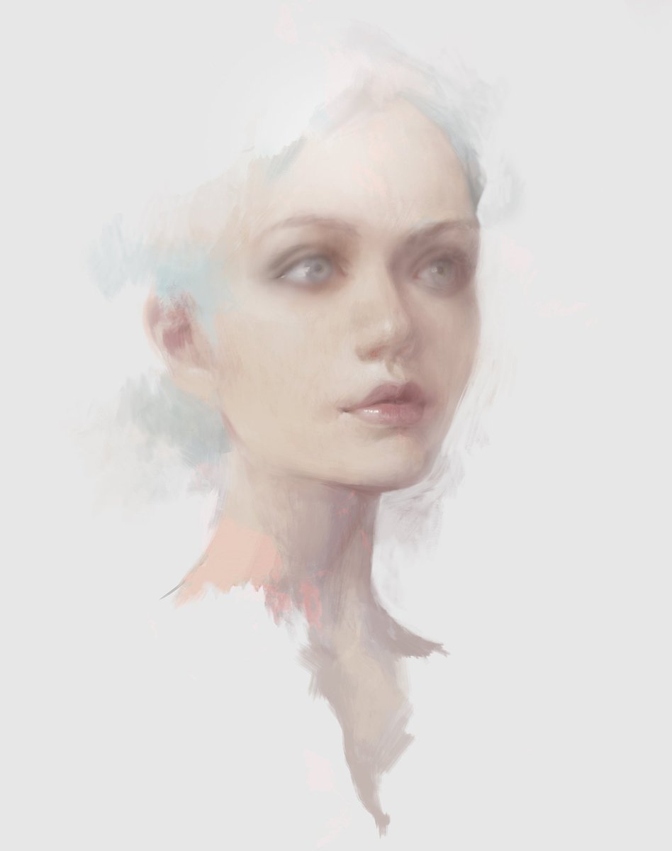 大屋和博 Kazuhiro Oya 顔練習スケッチ