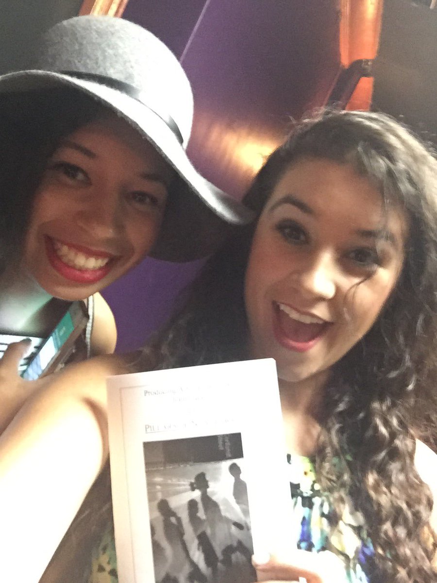 nybound19's tweet photo. Saw Pillars of New York!W/ this girl,Show &amp;cast were amazing!Thanks @Twitter.com/writeactrepeast &amp; @StLukesTheatre https://t.co/ZGKEHnDpZv