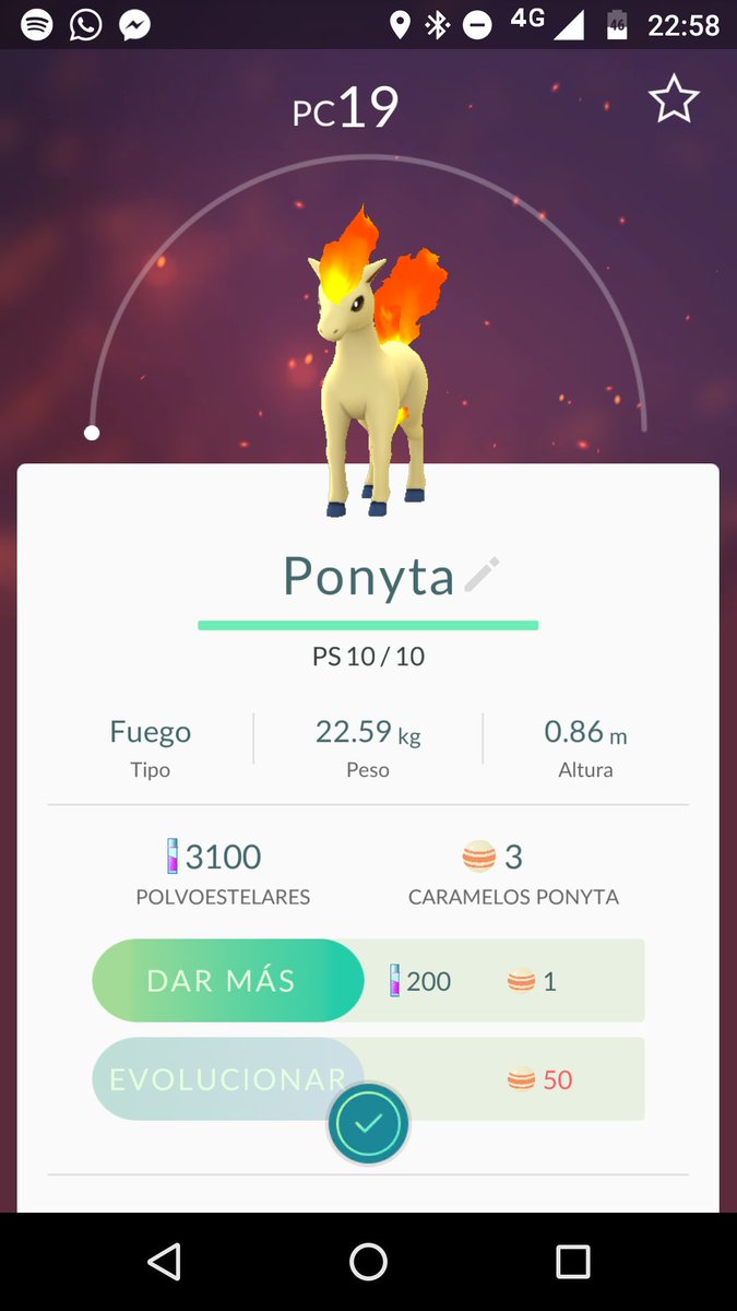 iOrlando3's tweet photo. Ella es Ponyta 🎶 #PokemonGO https://t.co/1Z2PauI3Bl