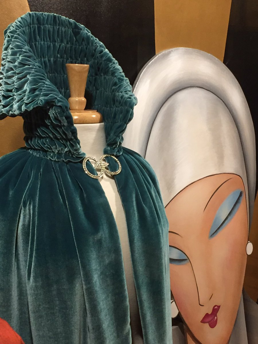 tulsaartdeco's tweet photo. A quick look at one of the garments created by Sigrid Hinkle. Come to the Open House Aug. 12 #tulsa #fashion https://t.co/cwthHUI2Ch