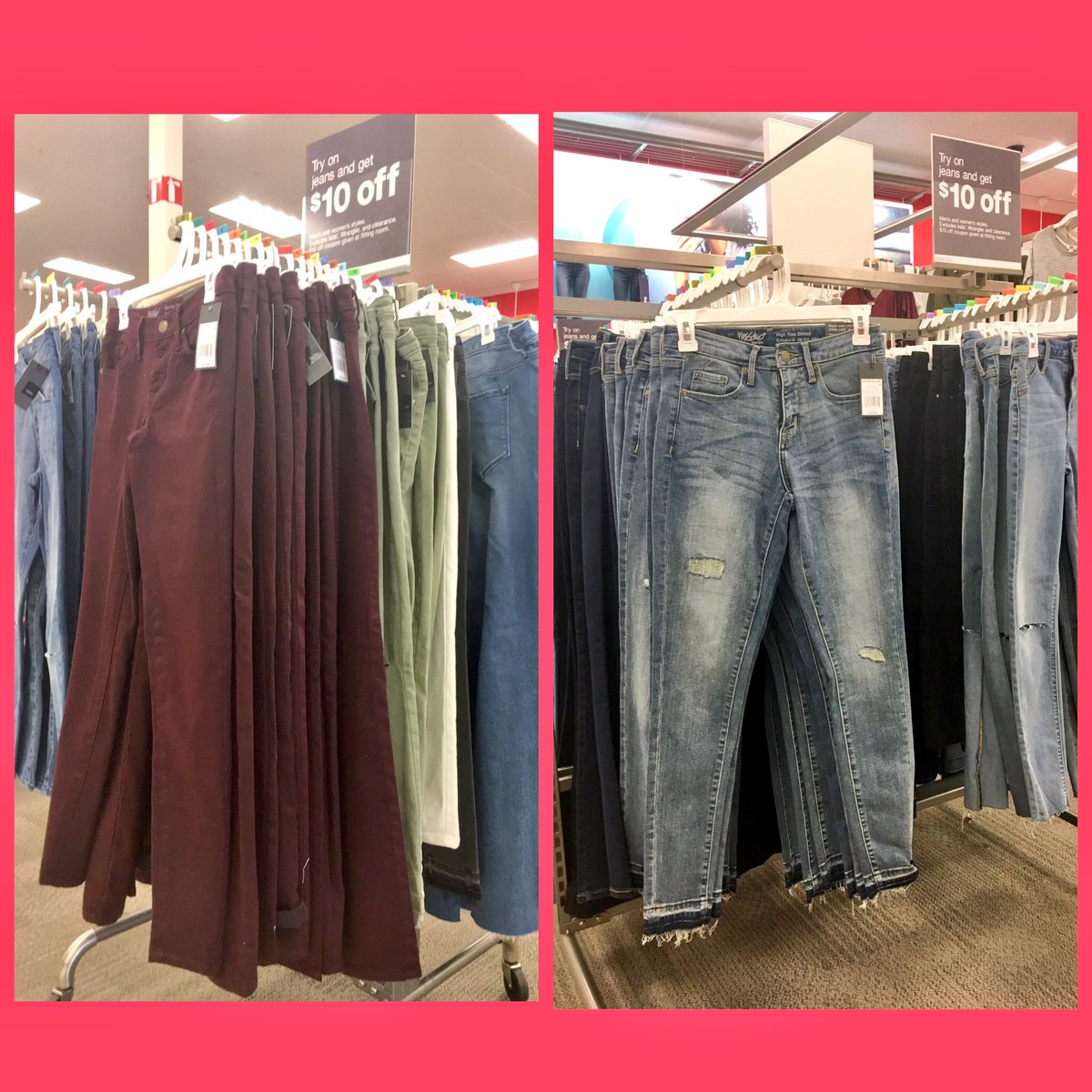 melanieVML's tweet photo. Denim is organized and looking good. #drivingsales #T0758 @mike_fwtx @SamanthaVMML @HaleyTgt https://t.co/mMsDrACHAn