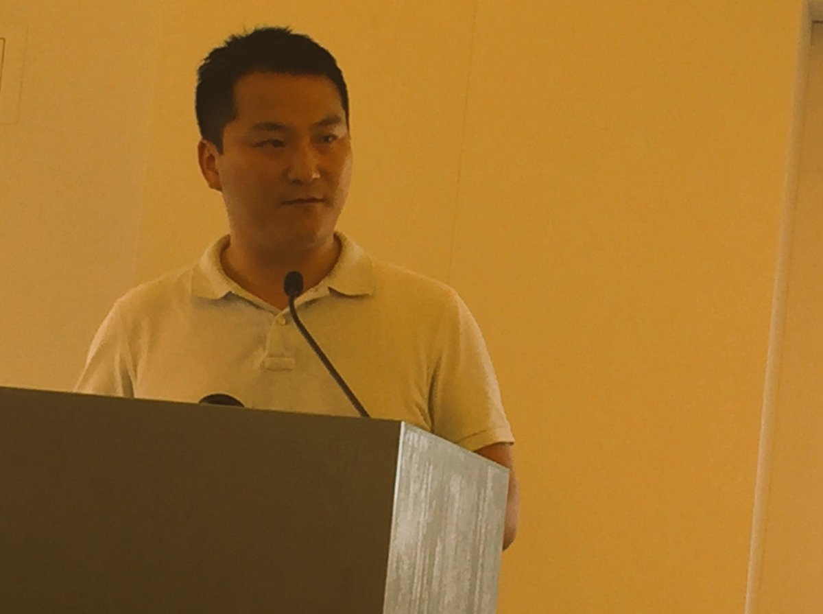dblockdotorg's tweet photo. "Don't be a process person, be a cheerleader!", good advice from Yoni Feng, CTO of @RidePeloton. #stackuptalks https://t.co/Tp5cywb7CY