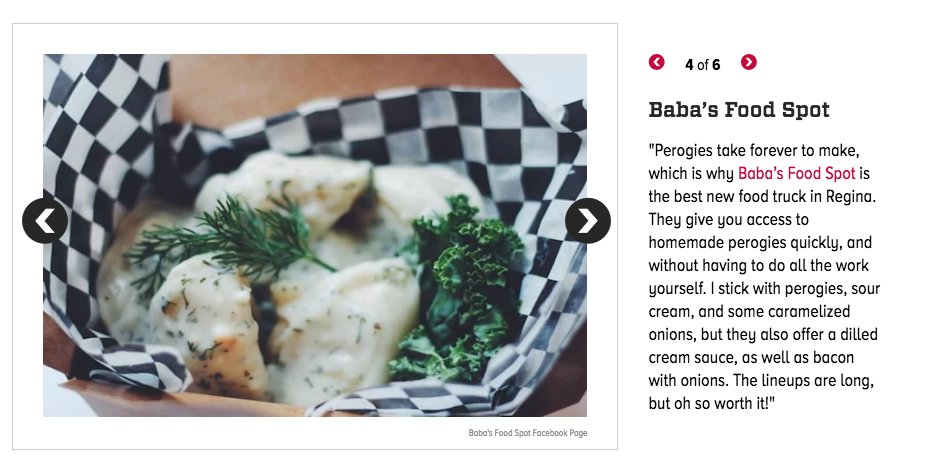 babasfoodspot's tweet photo. Wow! We're ft on @FoodNetworkCA best new truck in #YQR @TourismRegina @ReginaDowntown @MarketRegina @yqrfoodtrucks https://t.co/yGvjAZJnBn
