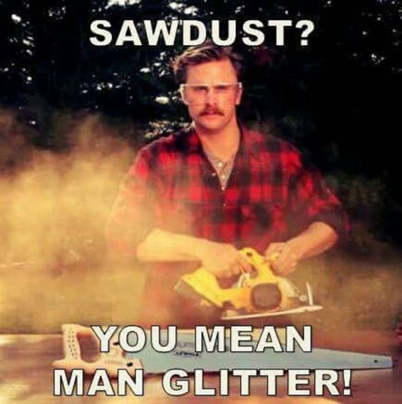 CraftChallenged's tweet image. This is what I tell my husband. #manglitter #DIY #honeydolist
