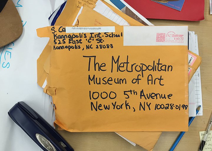 metmuseum's tweet image. Meet Joan Elrich, the volunteer who responds to kids’s letters to the Museum. bit.ly/2abxvIR #MetKids