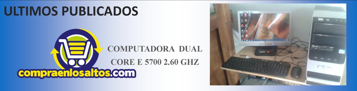 COMPRA5000's tweet image. EXCELENTE COMPUTADORA EN VENTA