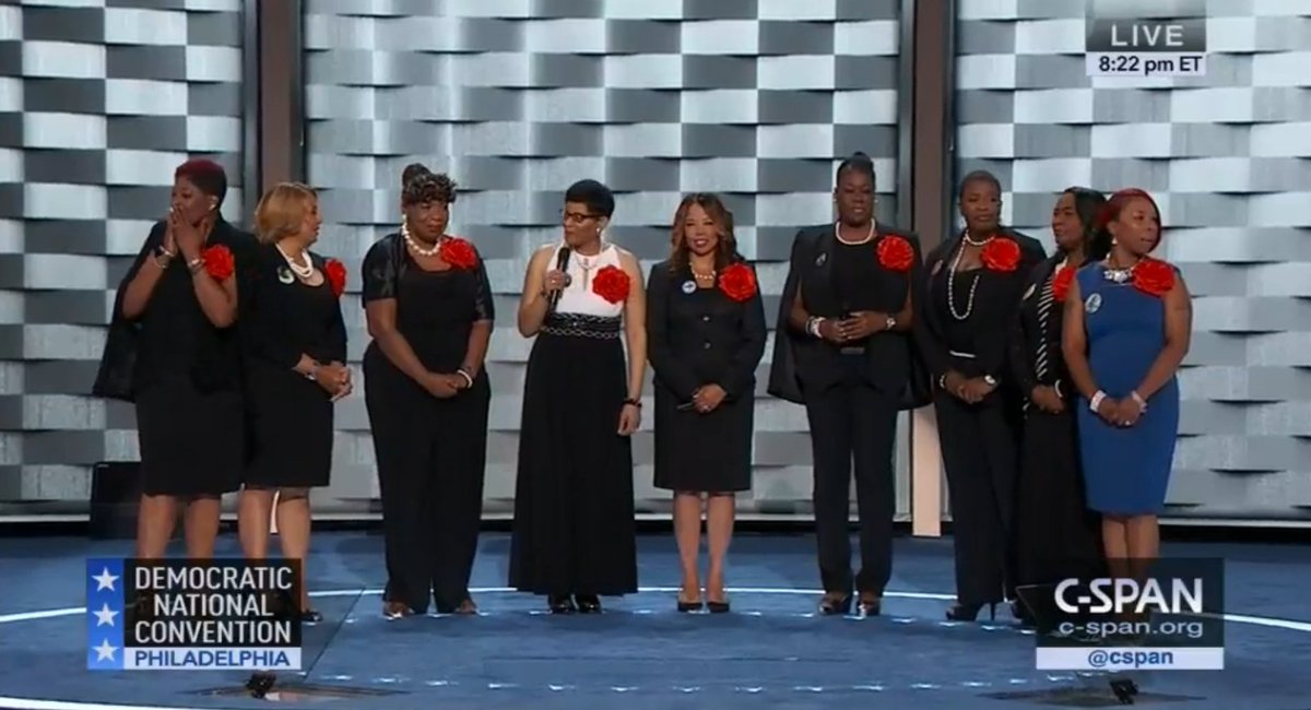 nycjim's tweet photo. Powerful. #MothersoftheMovement https://t.co/s0PFGOn1gC