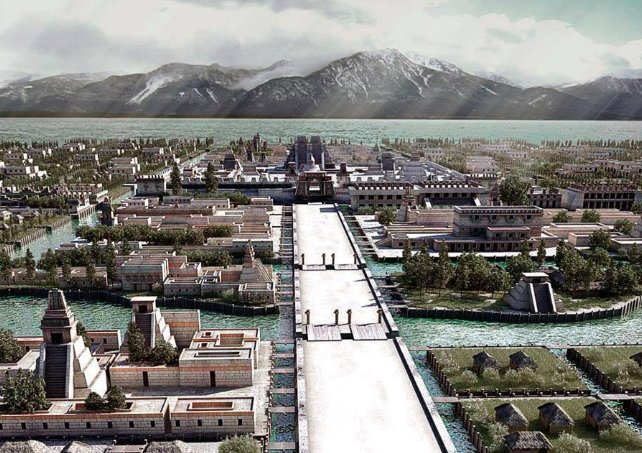 CarlotaEmperatr's tweet photo. Tenochtitlán fue en su momento la ciudad más grande del mundo y sólo Venecia y Constantinopla se le acercaban. https://t.co/cSMpP3KW65