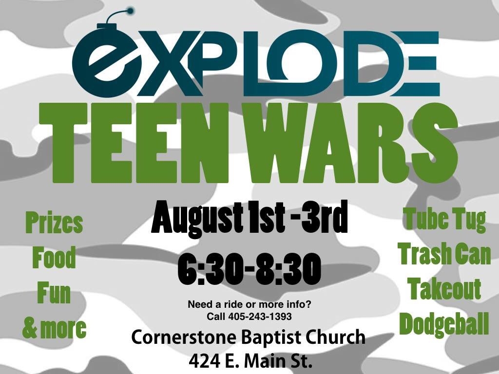 Thoop317's tweet photo. If you live in #Moore, come to this event! Going to be insane & prizes for most visitors! #cbcexplode #bringafriend https://t.co/BuTpq7l6ri