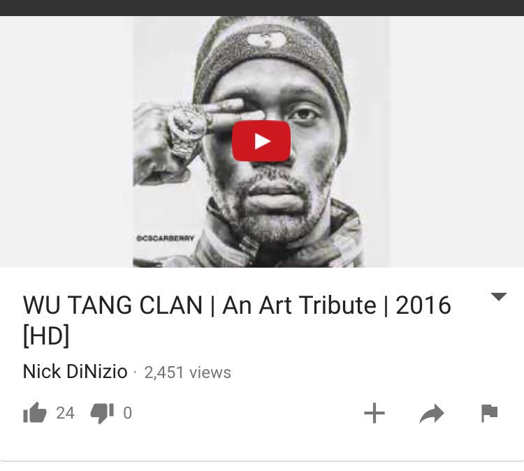 rephpaint's tweet photo. Type in "wutang Art tribute" to YouTube https://t.co/hdOCvapqyv