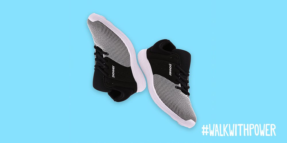 Lightweight comfort to explore the world. Are you ready to #WalkWithPower? #powershoes