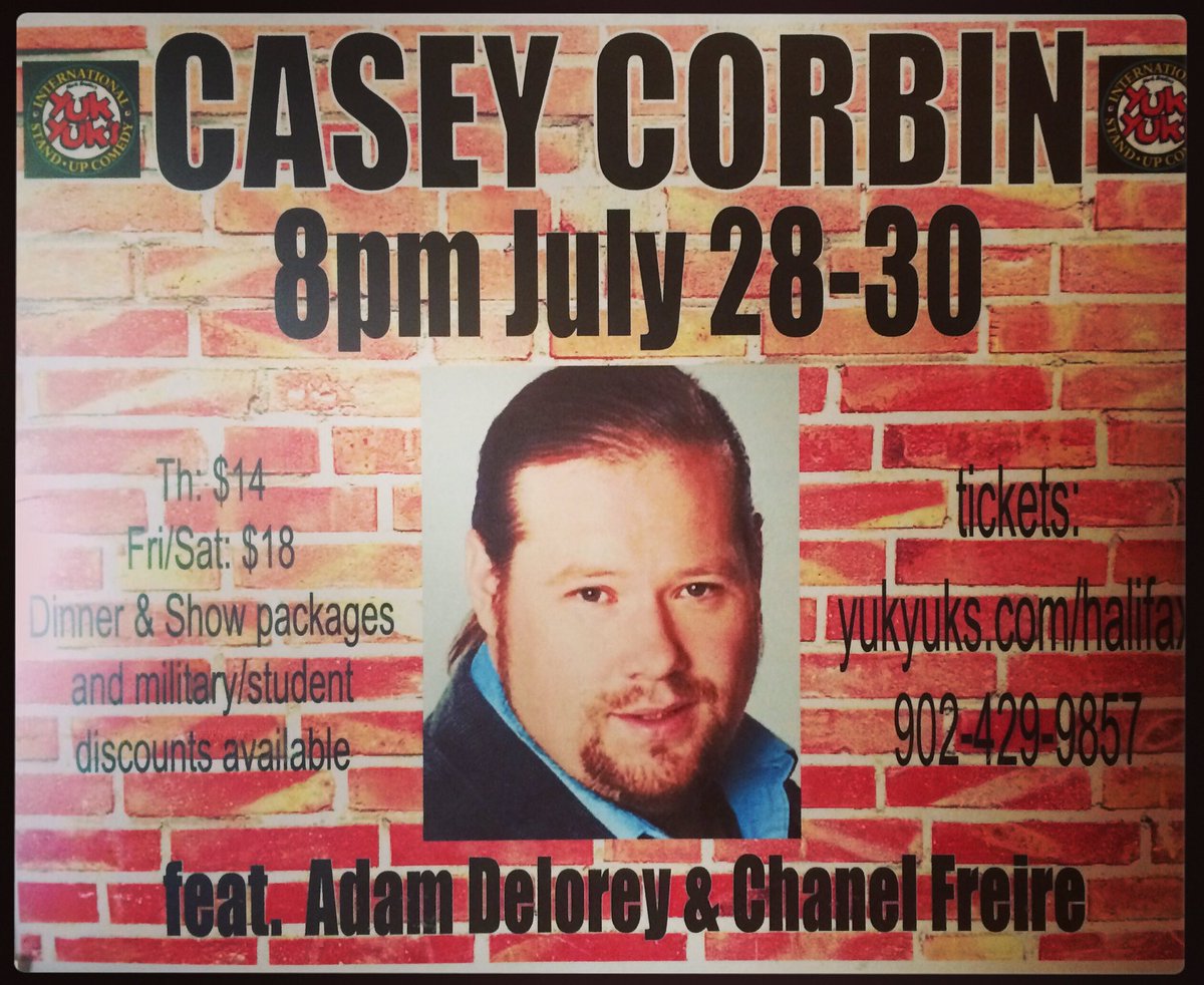 CaseyCorbin's tweet photo. #CaseyCorbin #HalifaxYukYuks https://t.co/3nokH1iHR1