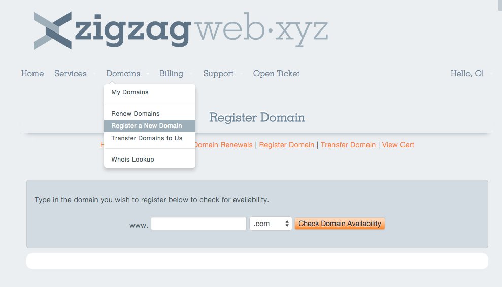 zigzagweb's tweet image. How to register a domain name from the client area zigzagweb.xyz/how-to-registe…