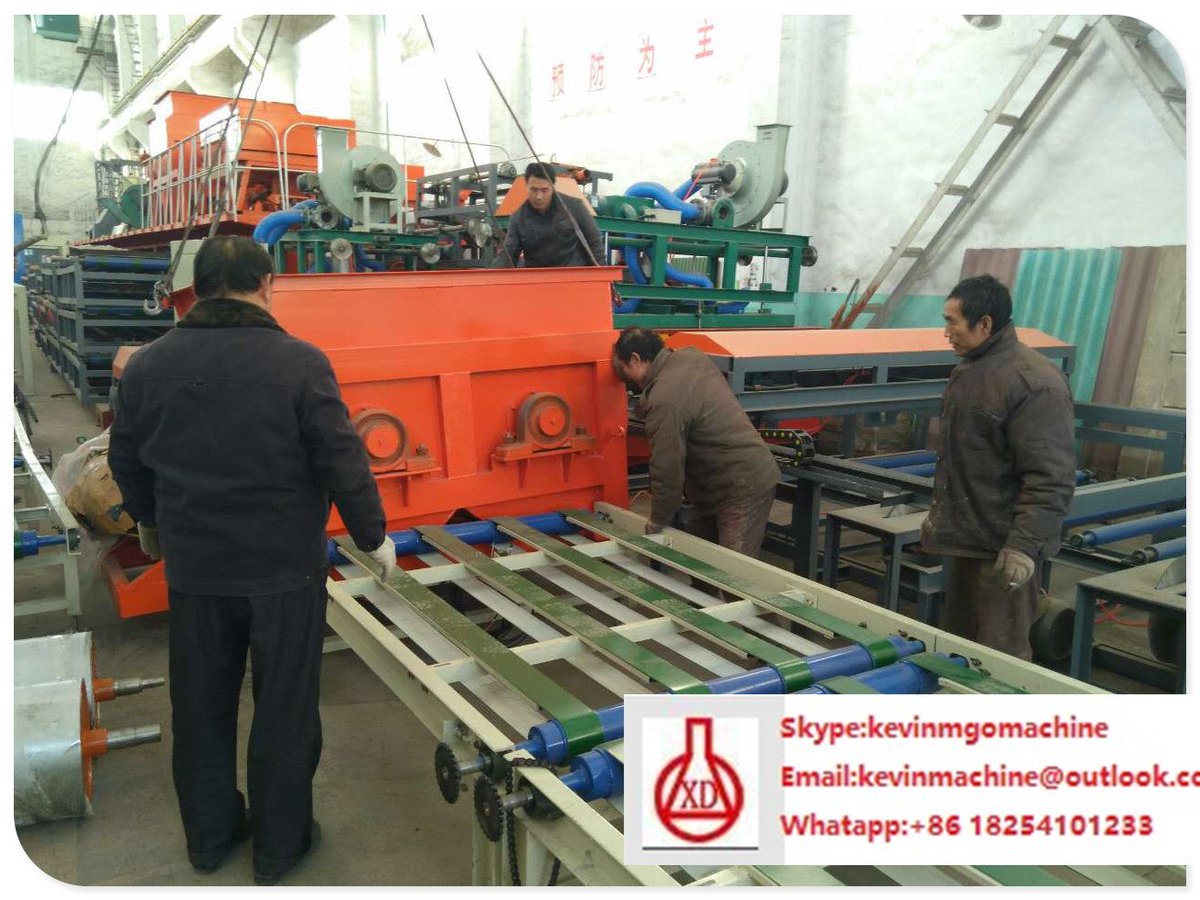 MgoBoardMachine's tweet image. We are leading manufacturer for mgo board production line in China