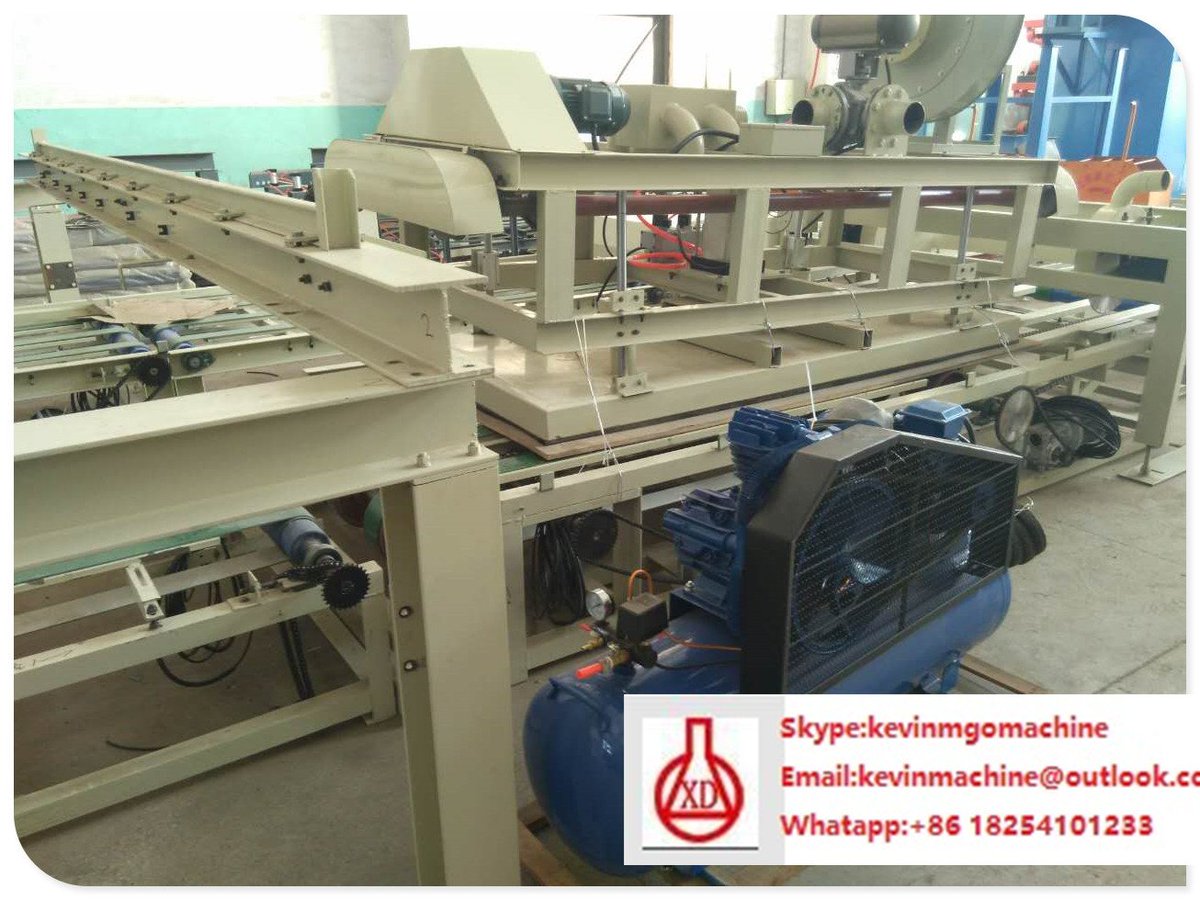 MgoBoardMachine's tweet image. We are leading manufacturer for mgo board production line in China