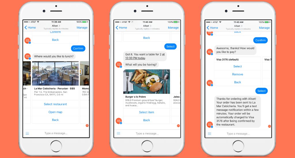 CNET's tweet photo. Finally, a way to order food without ever leaving Facebook, thanks to @allsetUS https://t.co/qgsF2P4NmJ https://t.co/cS5qveyz3d