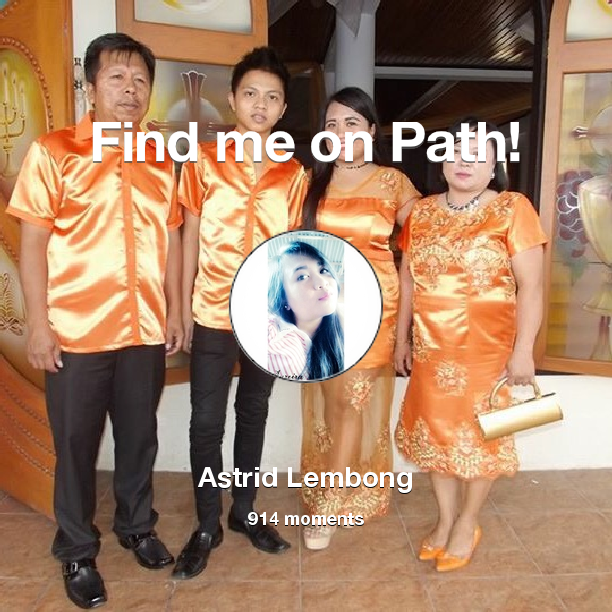 astrid_acod's tweet photo. Find me on #Path now! Go to https://t.co/05pDHOqAeX https://t.co/vPiFGFVznW