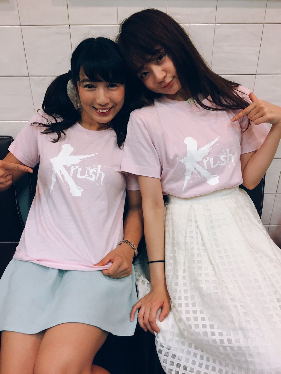 k1wgp_pr's tweet photo. Krushガールズ才木玲佳( @saikireika )永友春菜( @tomoh0101 )も愛用中のKrush Tシャツはこちら→ https://t.co/40pIqk3D82 #krusht https://t.co/rdLN5PKQhm