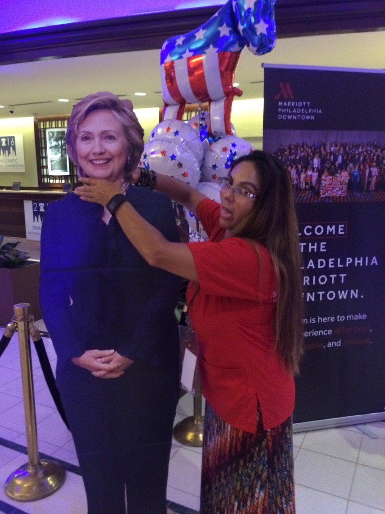 MonicaRizo2's tweet photo. My true feelings in Philadelphia #DNCinPHL #DNCConvention #phillyburning https://t.co/IYMEXbB59U