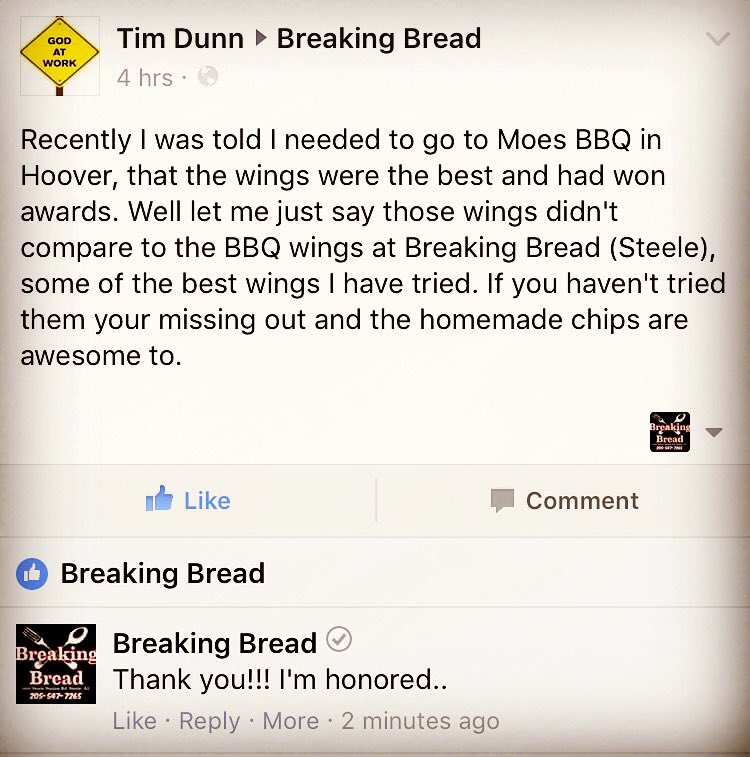 breakingbreadAL tweet picture