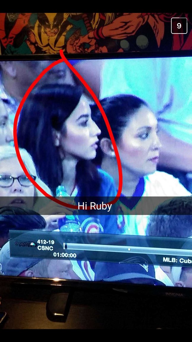 My sister and mom were on tv! Sweet @Cubs @LenKasper #GoCubs #PeanutButterAndJealous