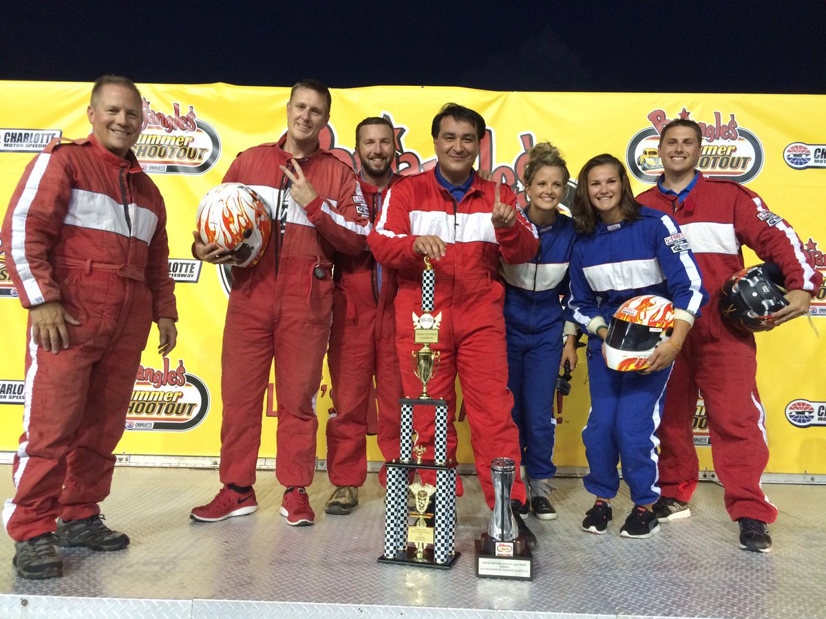 AnthonyTVSports's tweet photo. Not a bad night at the track. Thanks @CLTMotorSpdwy for having me out. @LBatycki thanks for the advice. https://t.co/LCl0UNR7Sf