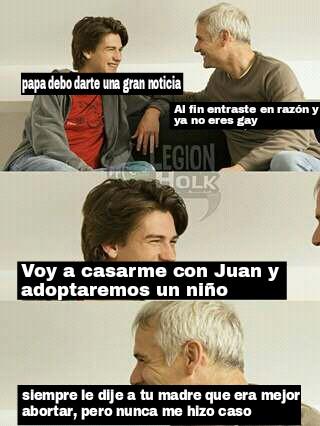 Robin_XDD's tweet photo. #siabortosnoadopciongay por menos contaminacion mas abortos menos adopcion gay >:V https://t.co/v3kj7oNdVV