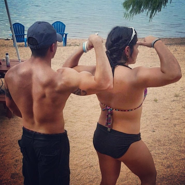 GSilvaJr325's tweet photo. Me and my sister like to flex for no apparent reason. Good for the soul, if you will. #2k16 #summertimeflex #blessed https://t.co/aMQrZQlSxX