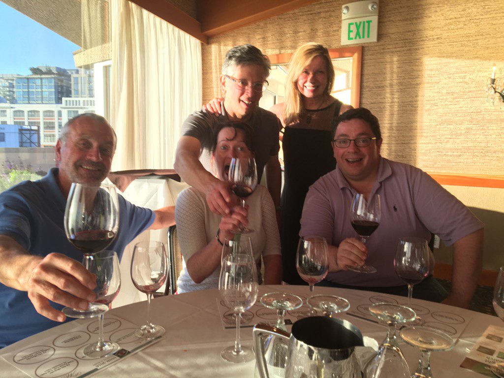 mindceleste's tweet photo. #Wine tasting again at #serotonin #club meeting again! #ISSR2016 #Seattle https://t.co/la1AQYkKmj